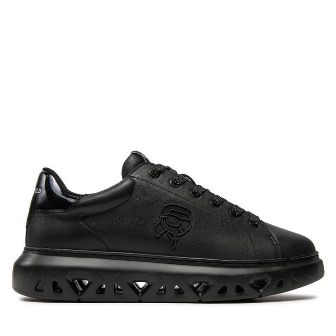 

Кроссовки KARL LAGERFELD KL54530 Black Lthr/Mono 00X, черный