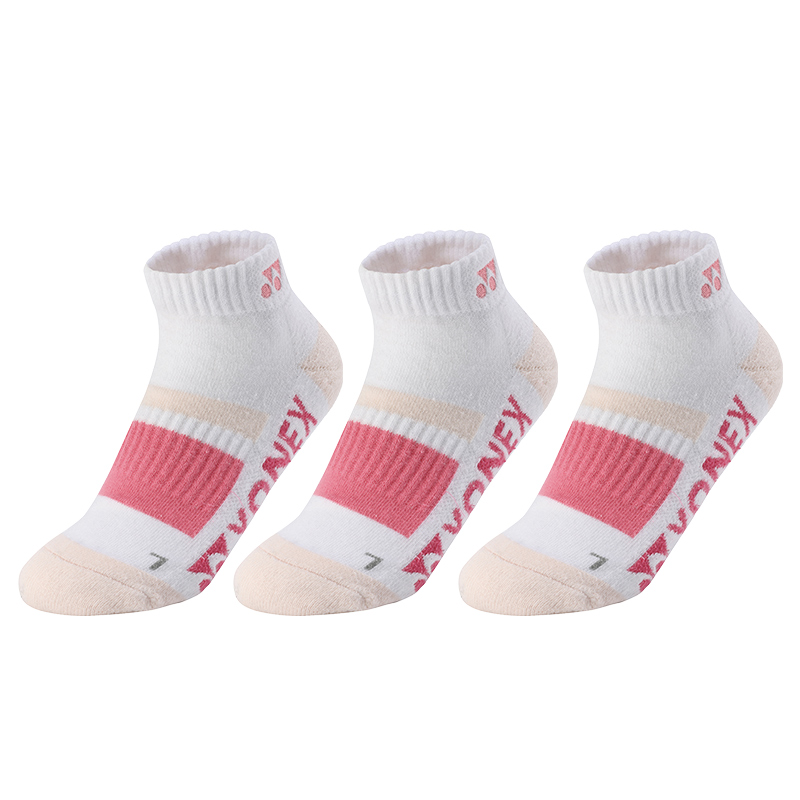 

Женские носки до щиколотки комбо-набор YONEX, белый розовый (3 pack)