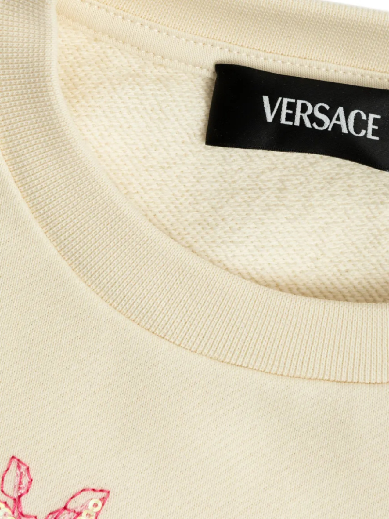 Толстовка Versace Kids Medusa Crest, нейтральный — фото 4