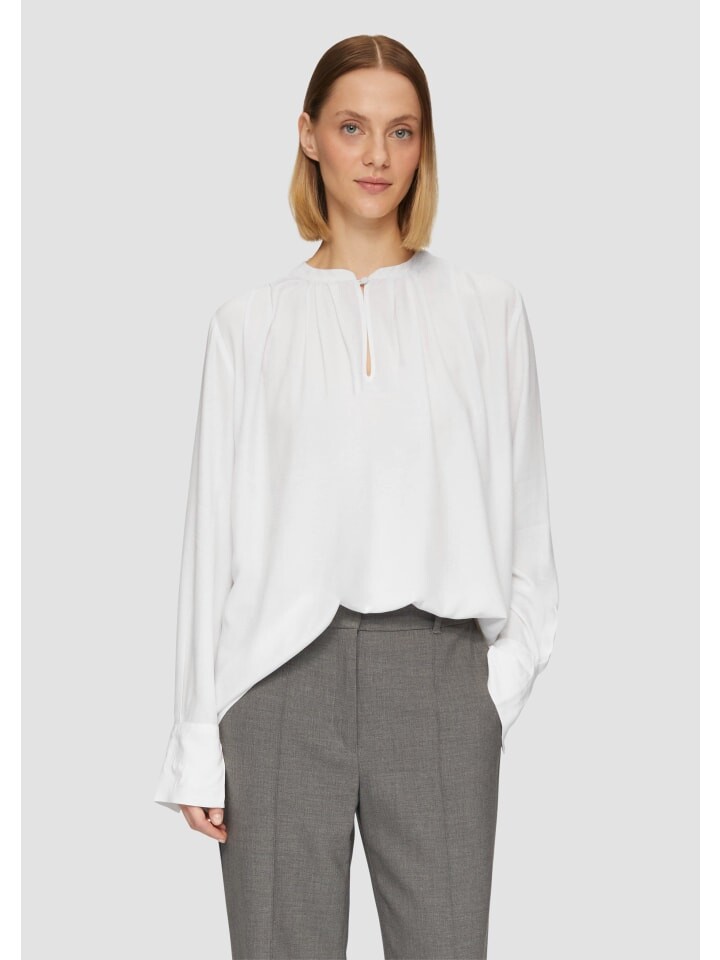 

Блуза s.Oliver BLACK LABEL Bluse langarm, кремовый