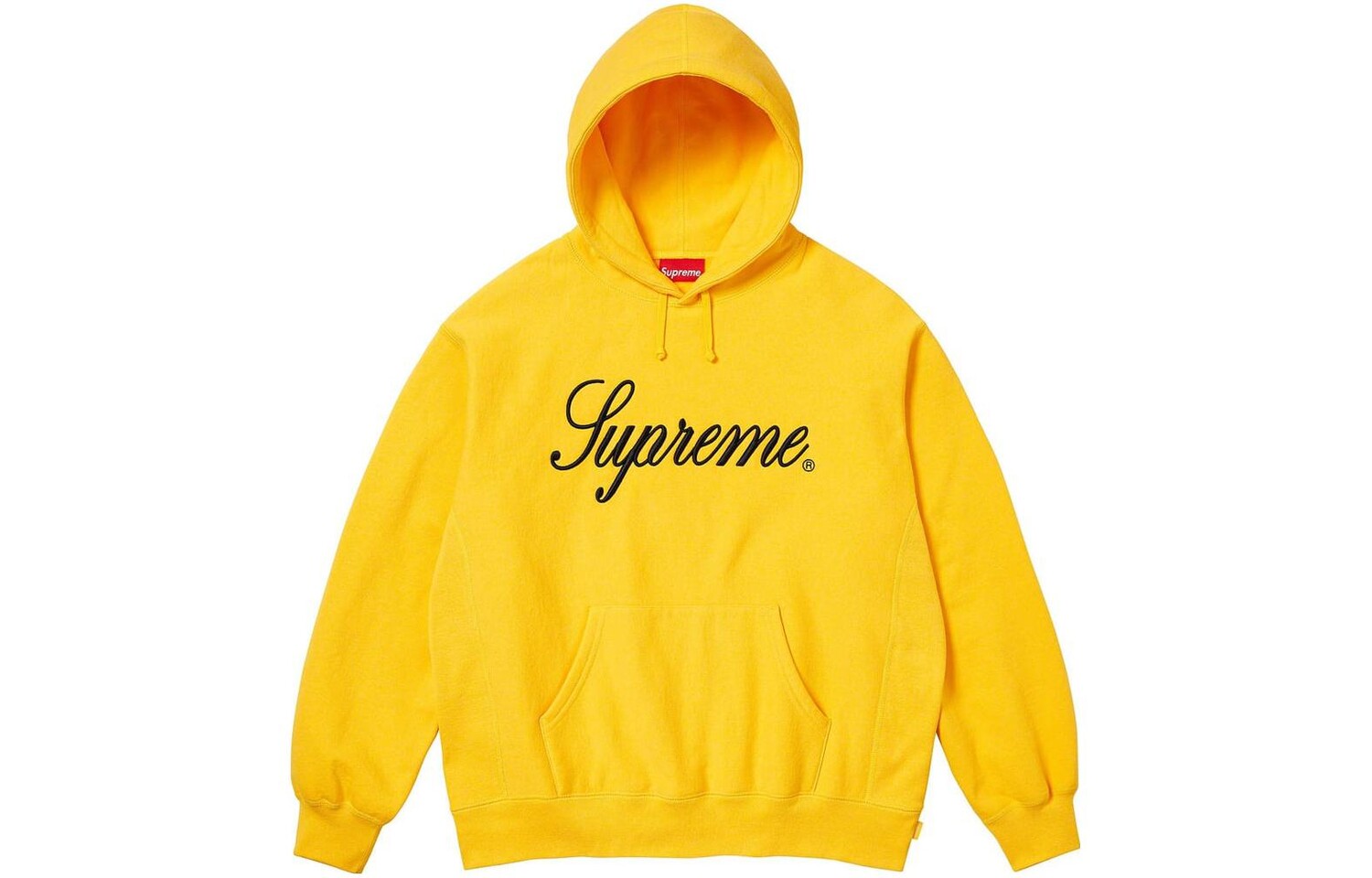 

Толстовка Supreme Raised Script, черный