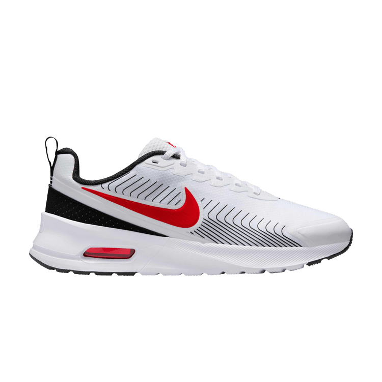 

Кроссовки Air Max Nuaxis 'White Black University Red', белый