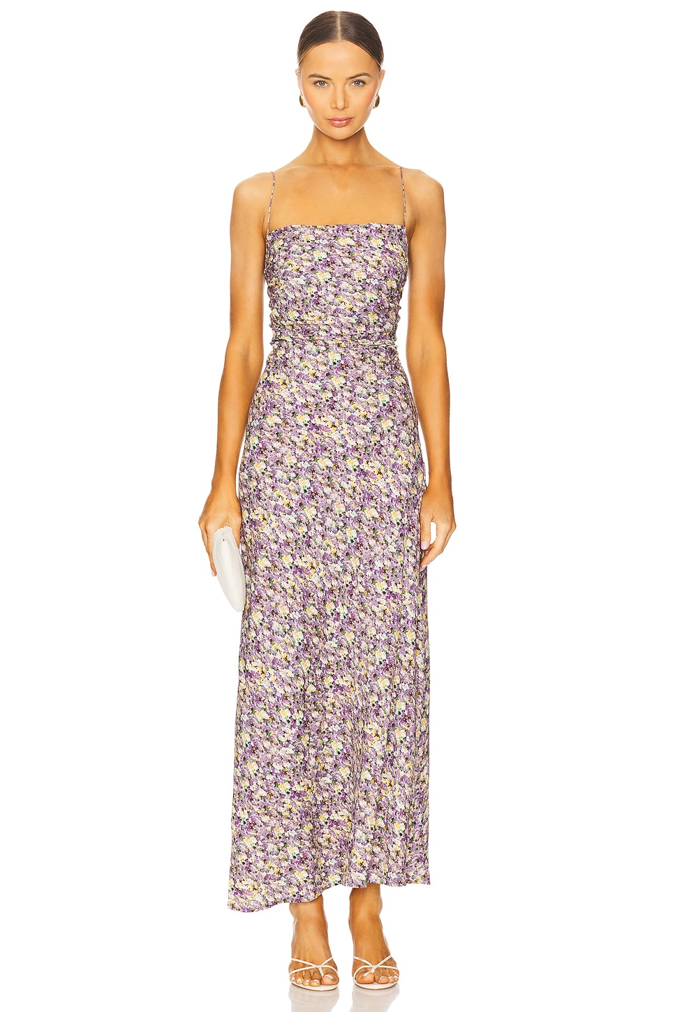 

Макси-платье Clara от Faithfull The Brand, valerie floral purple
