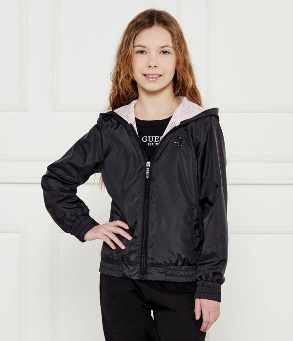 

Ветровка детская Guess Regular Fit, черный
