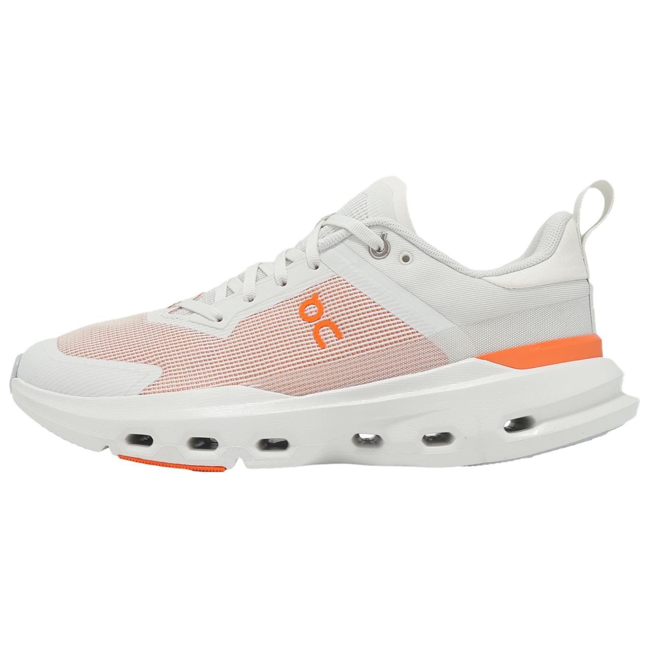 

On Кроссовки Cloudpulse для бега дышащие мужские бело-оранжевые, цвет White Orange