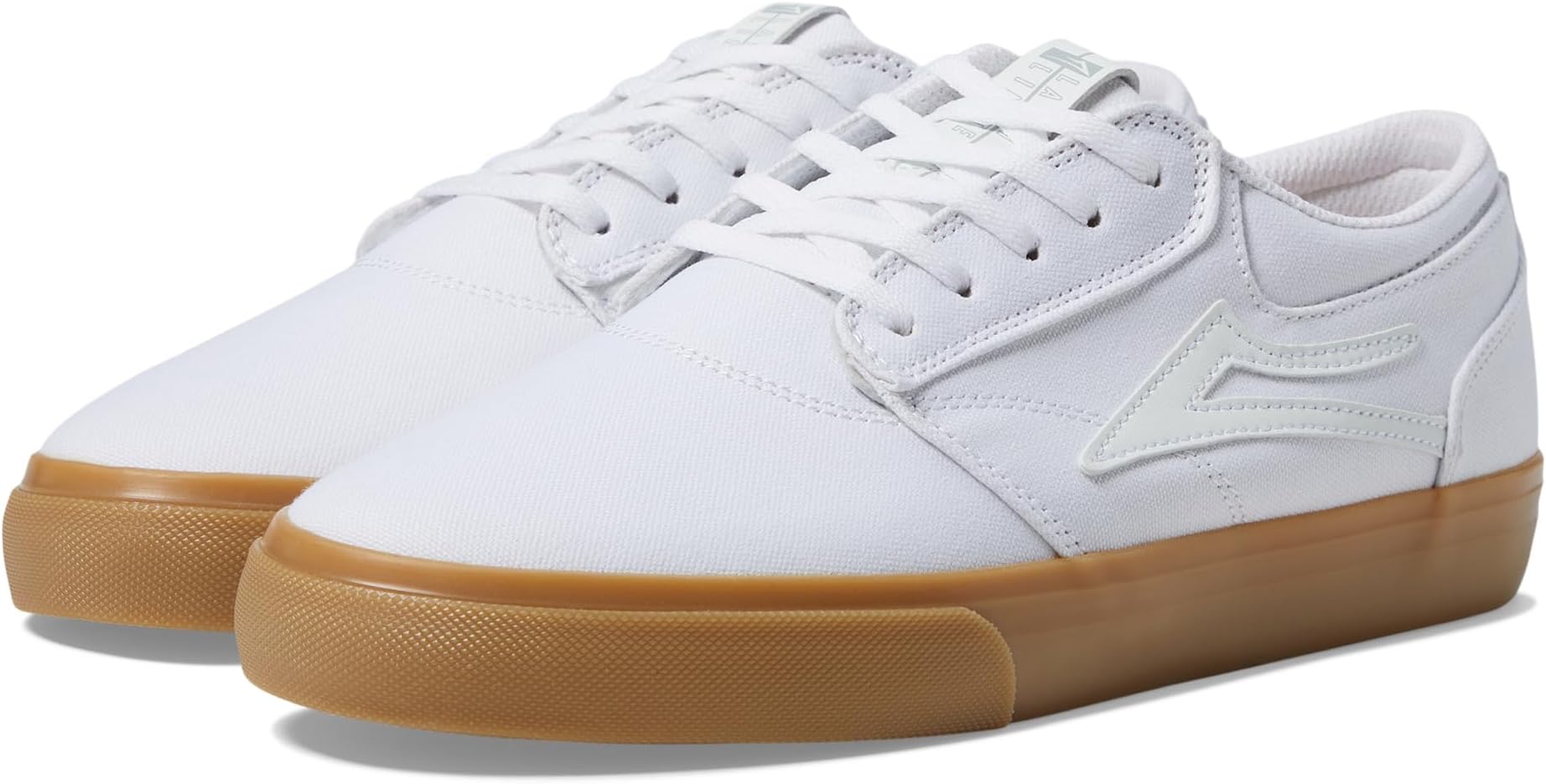 

Кроссовки Lakai Griffin, цвет White/Gum Canvas
