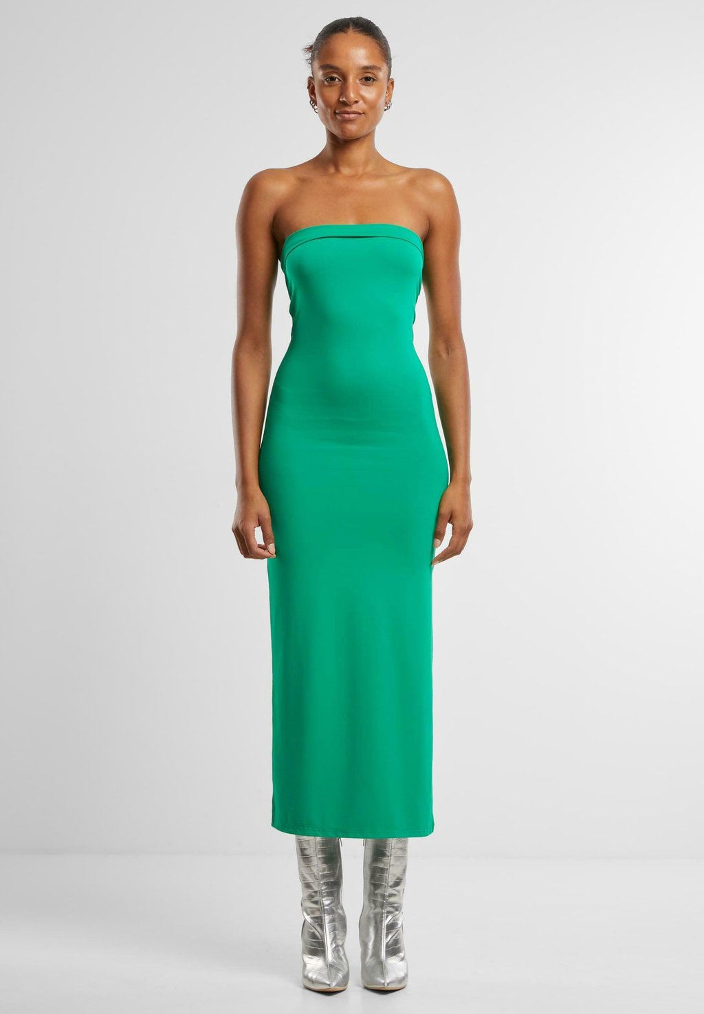 

Платье из джерси BANDEAU - Shift dress Urban Classics, зеленый