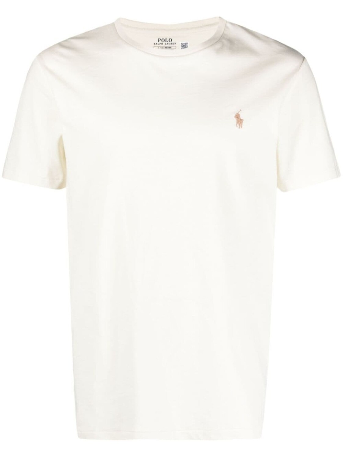 

Polo Ralph Lauren футболка с вышивкой Polo Pony, нейтральный цвет