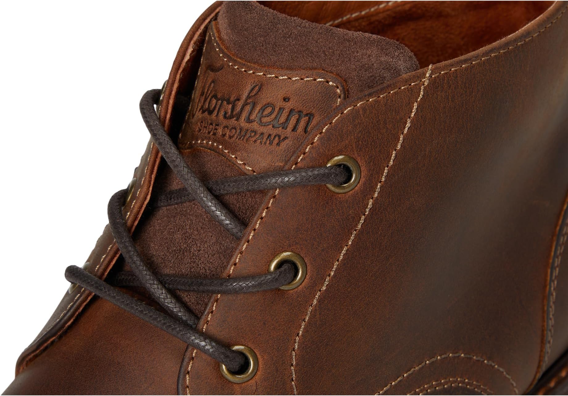 Ботинки Florsheim Men's Lodge Plain Toe 3-eye Chukka Boots, Brown Crazy Horse — фото 2