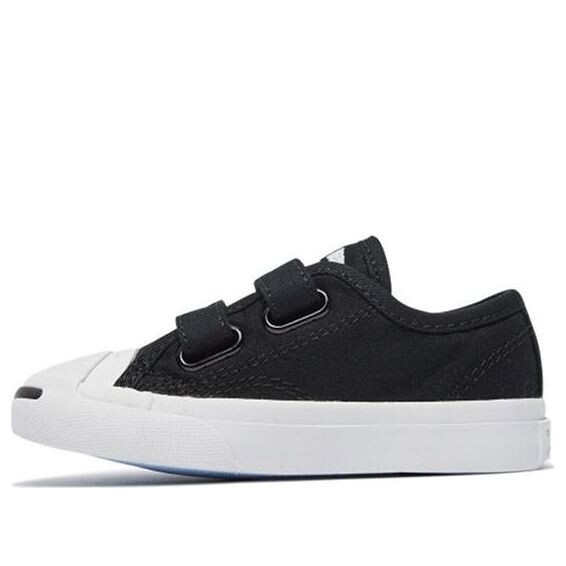 

Кроссовки jack purcell 2v toddler/youth black Converse, черный