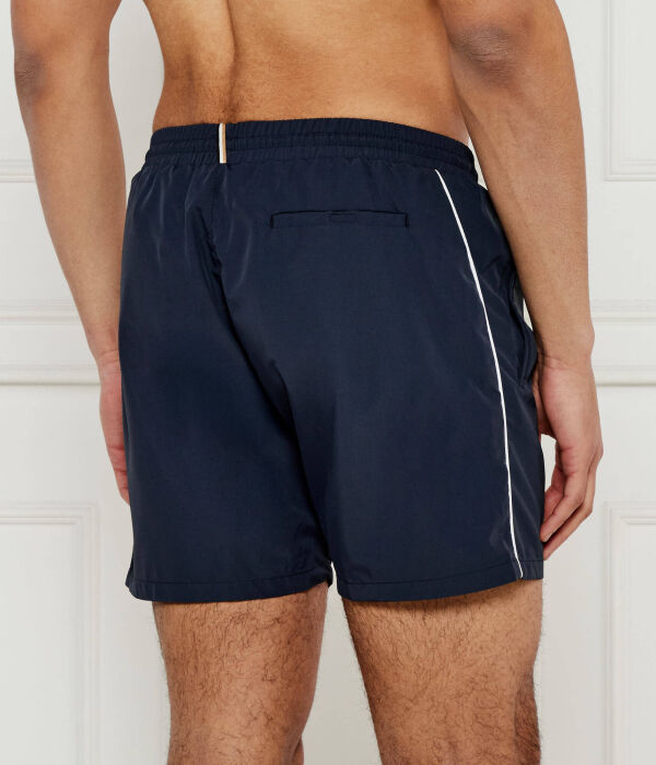 Шорты для плавания «Морская звезда» Regular fit Boss Bodywear, синий — фото 2
