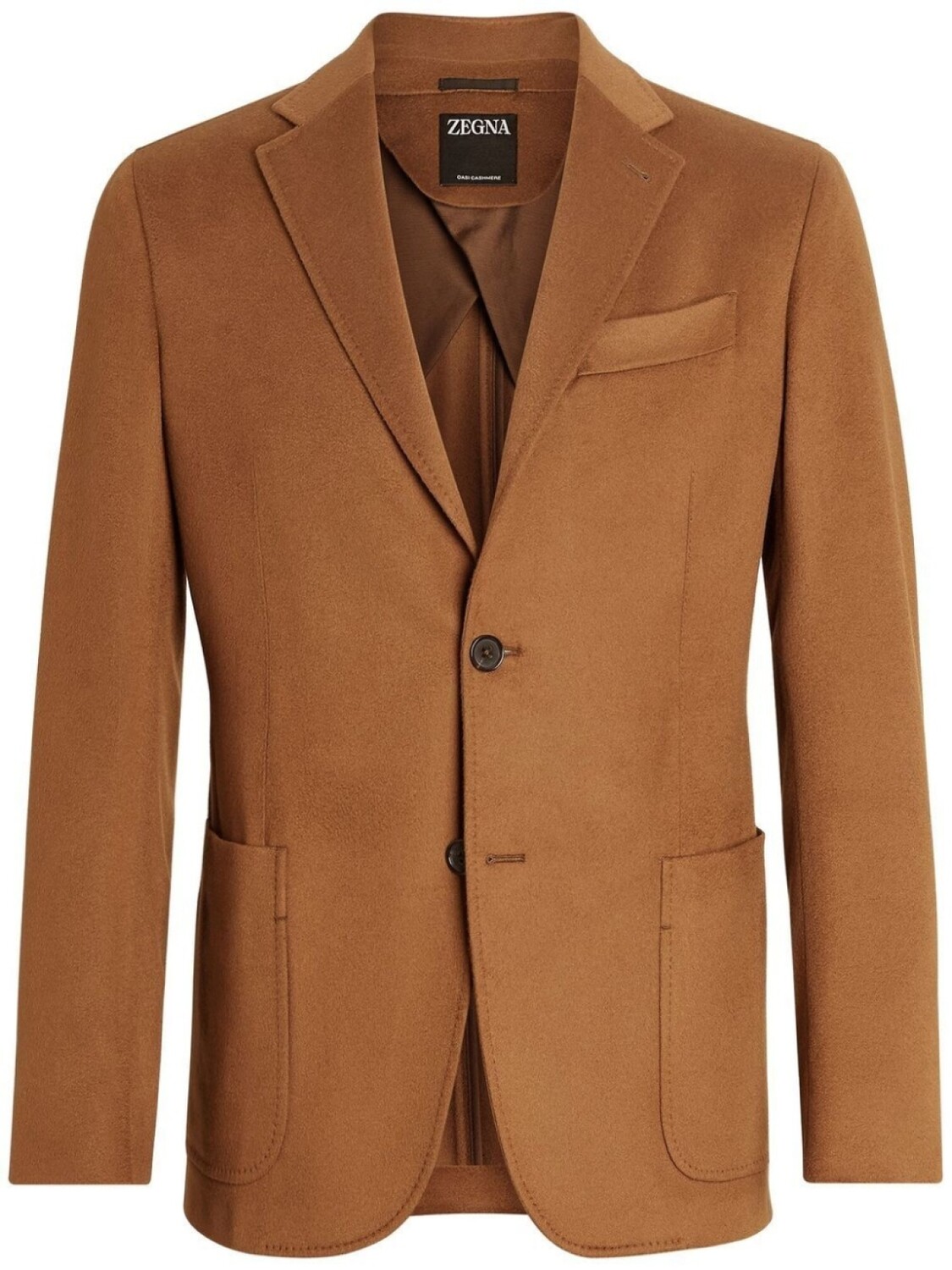 

Zegna кашемировый пиджак Oasi, коричневый