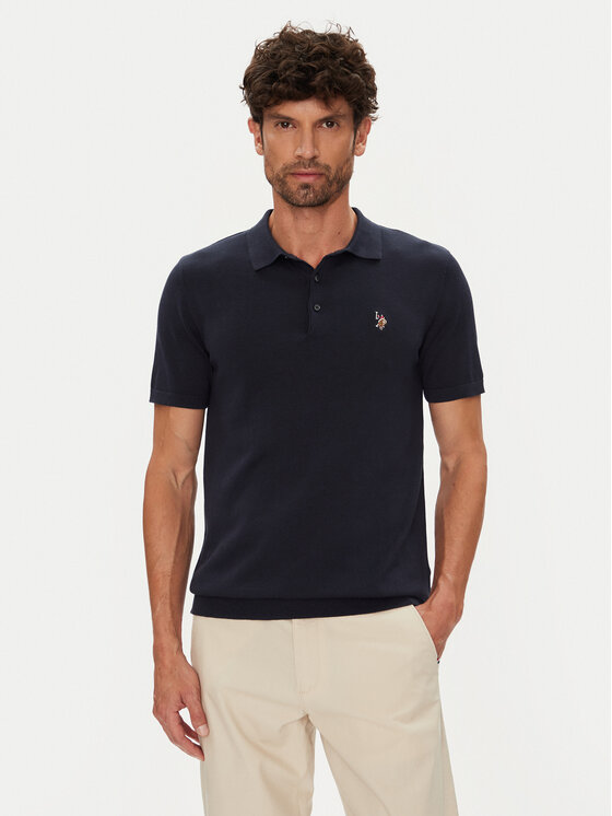

Поло regular fit MUP3709 U.S. Polo Assn., синий