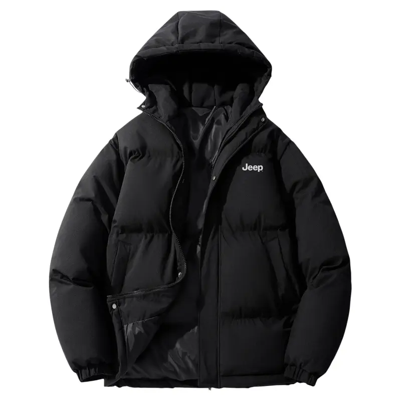 

Стеганая куртка унисекс Jeep, черный
