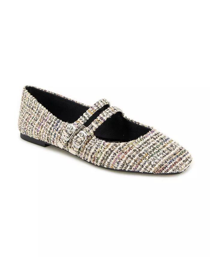 Женские балетки Jasmine Square Toe Kenneth Cole New York, мультиколор