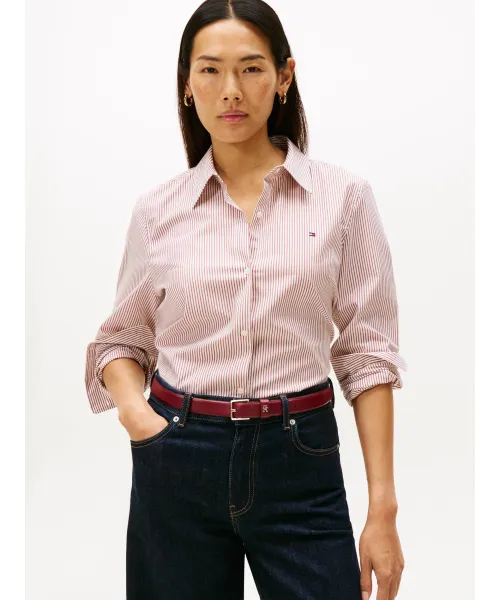 

Рубашка Regular fit Tommy Hilfiger, бежевый