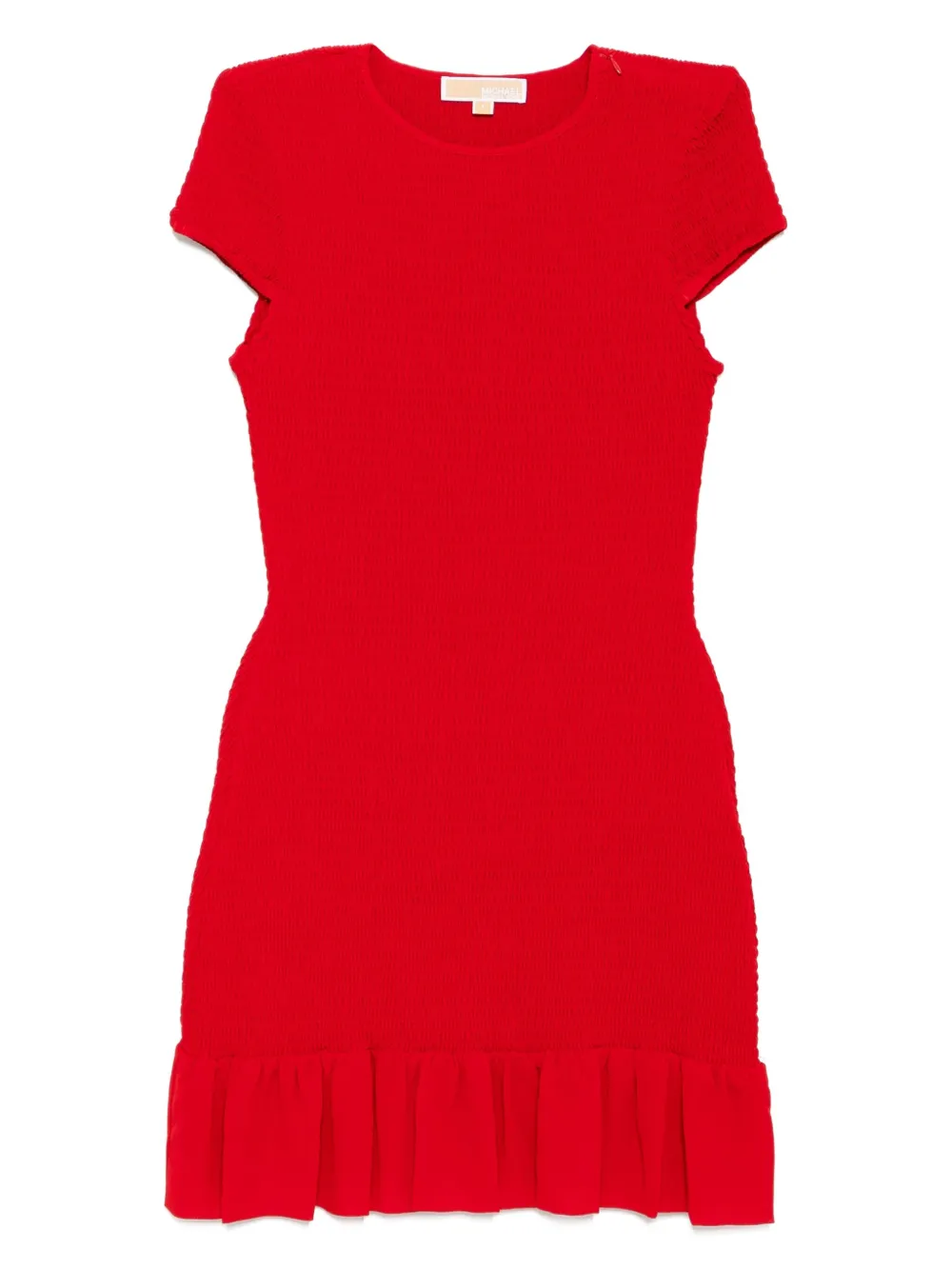 

Платье мини со сборками MICHAEL KORS, красный