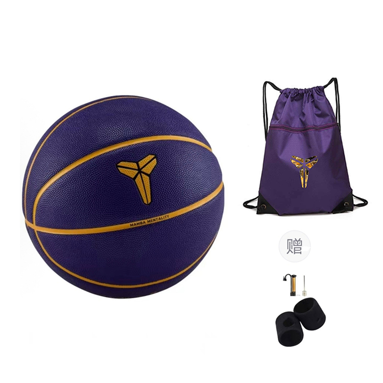 

Nike Баскетбольный мяч PU Blue Purple размер 7 тренировочный unisex