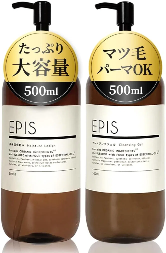 Лосьон и гель для умывания Epis, набор 2 по 500 мл, цитрусовый аромат