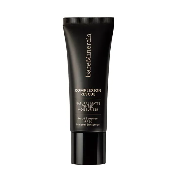 

Цветной кремовый Complexion Rescue Natural Matte Spf Bareminerals, цвет suede