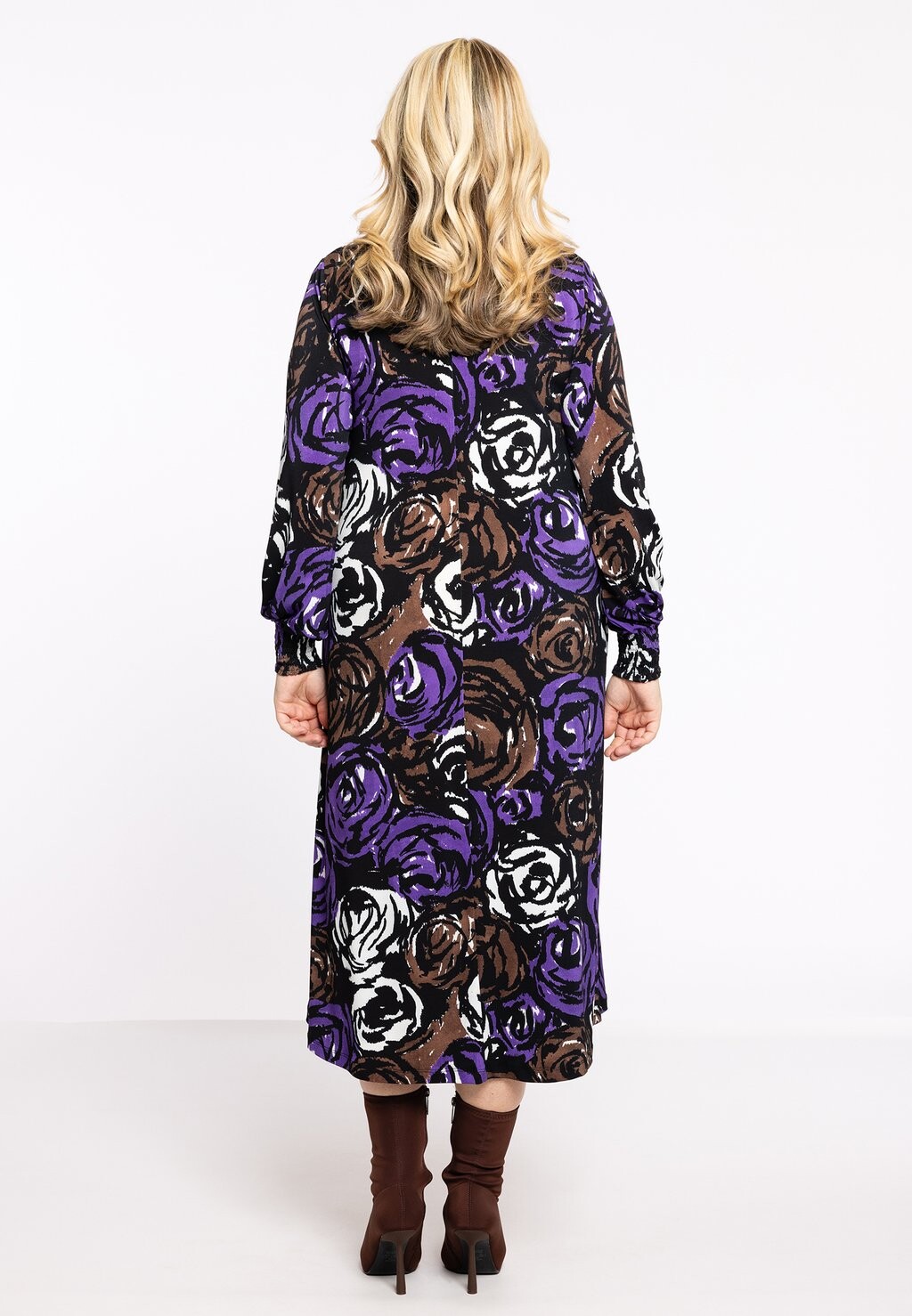 

Платье из джерси (LONG SLEEVE) FLORAL PRINT Yoek, мультиколор