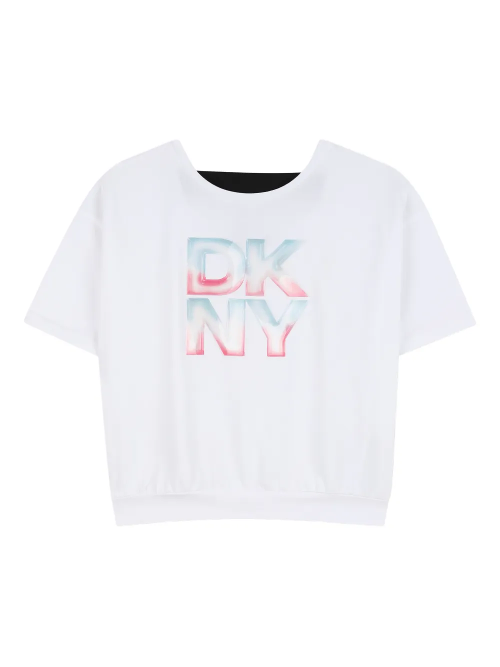 

Футболка с логотипом Dkny Kids, белый