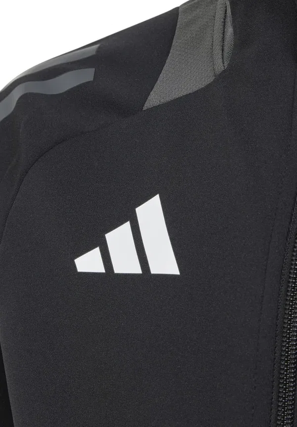 Тренировочная куртка Adidas Performance, черно-серый — фото 3