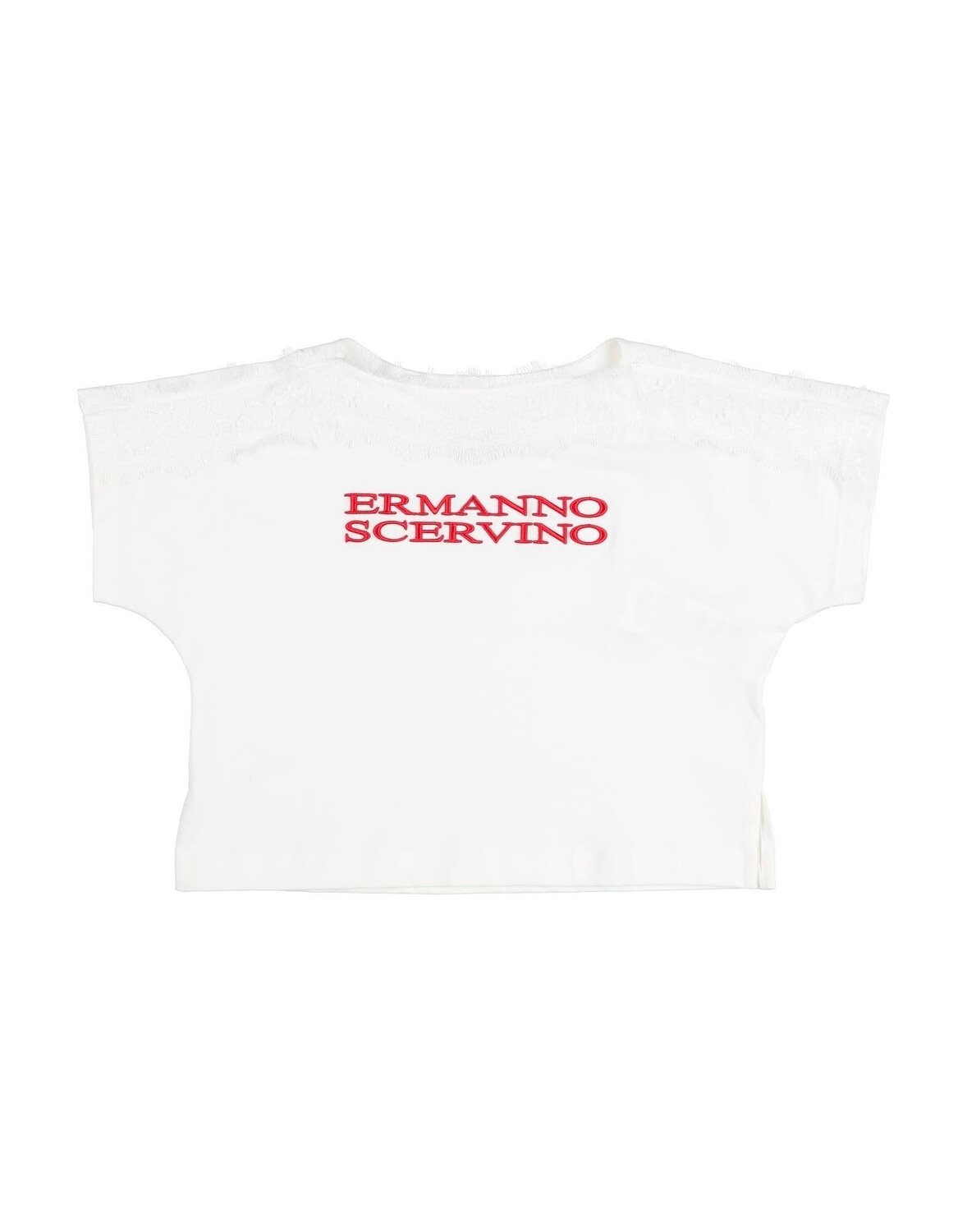 

Футболка Ermanno Scervino Junior, кремовый