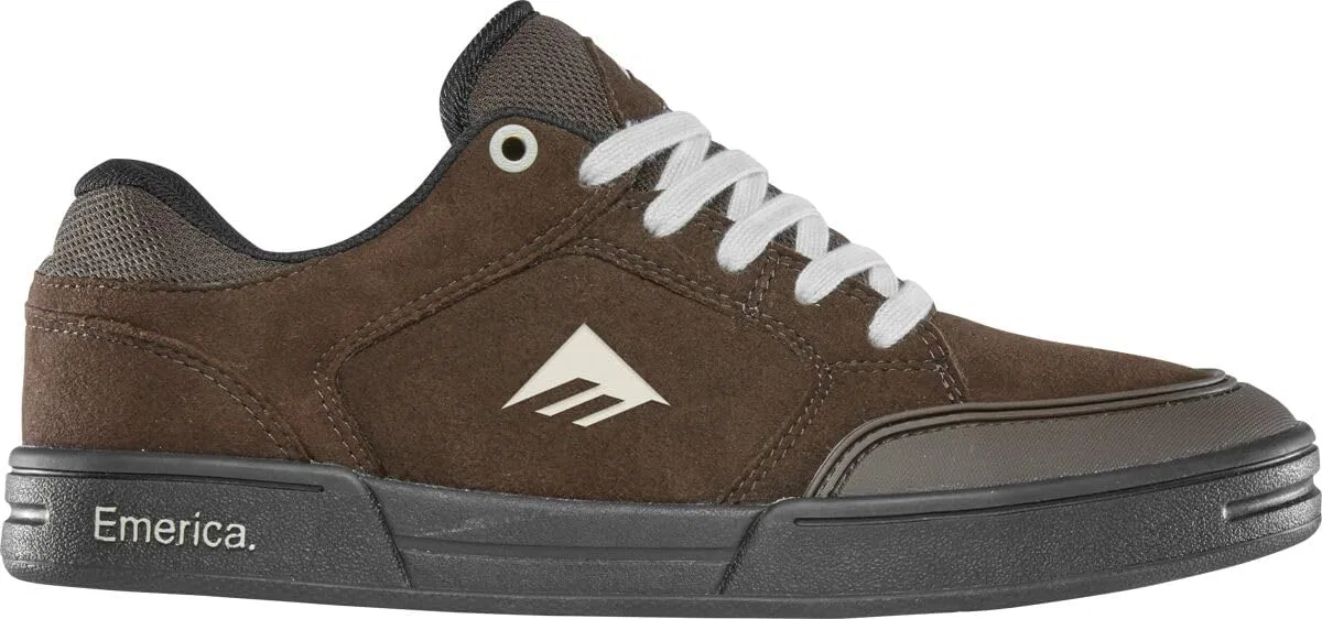 Мужские скейтбордистские кроссовки Emerica Heritic, Brown, Black, Light Brown
