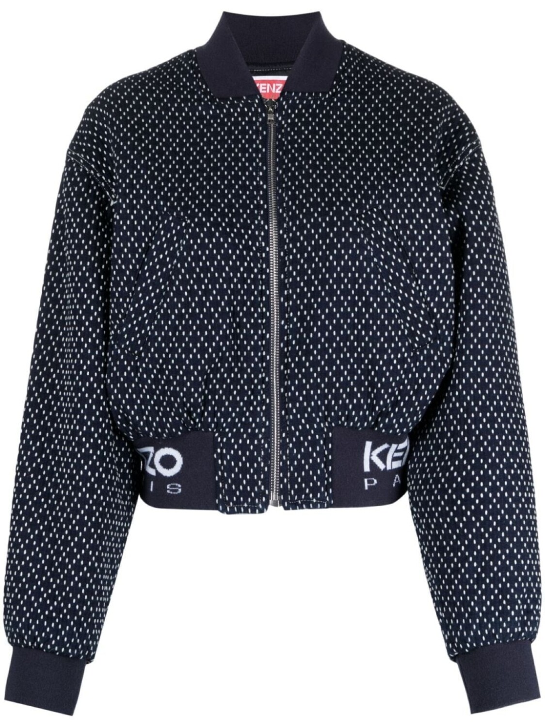 

Kenzo бомбер Sashiko Stitch с вышивкой, синий