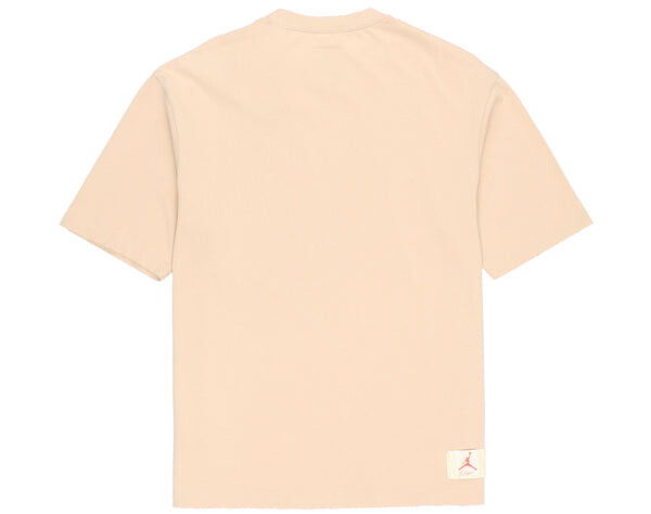Футболка Air Jordan x union Crossover SS22 Solid Color Breathable Logo Round Neck Short Sleeve Asia Edition Khaki, хаки — фото 2