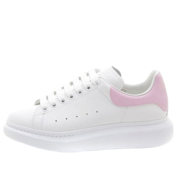 

Кроссовки oversized sneaker 'white pink' Alexander Mcqueen, белый