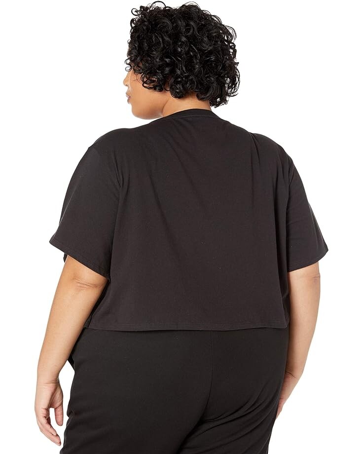 

Футболка PUMA Plus Size Essential Cropped Logo Tee, цвет Puma Black
