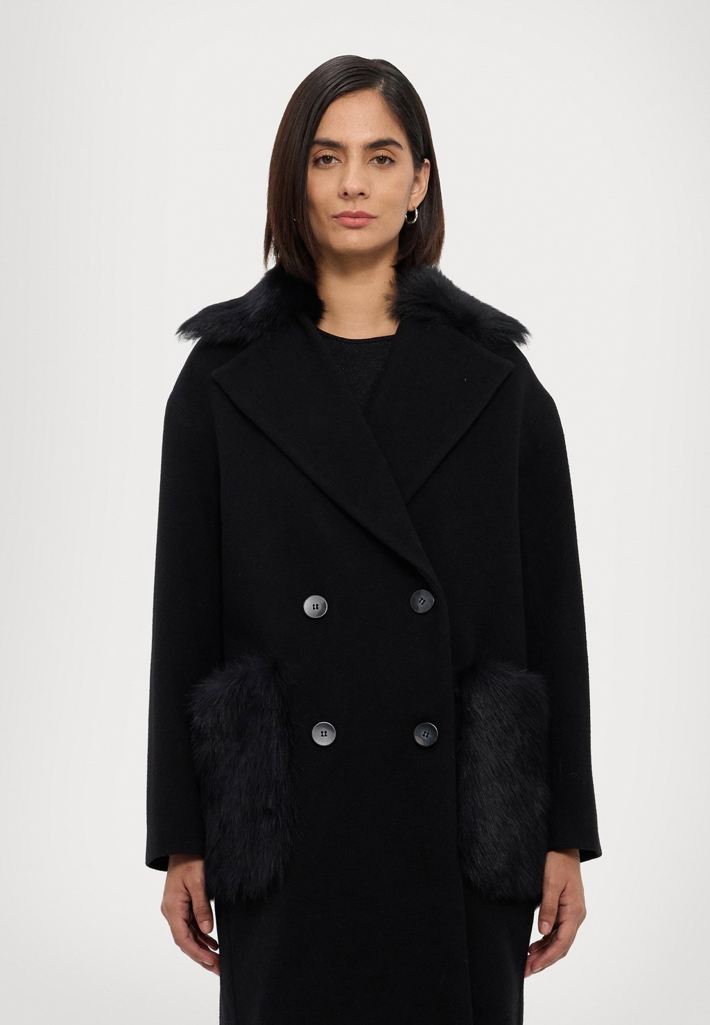 

Классическое пальто DAYOUNG COAT STUDIO ID, черный