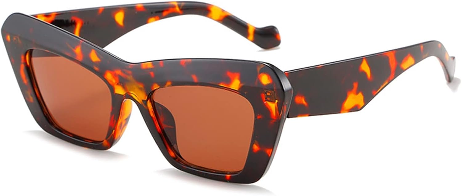 

Солнцезащитные очки в стиле ретро «кошачий глаз» в стиле хип-хоп для мужчин и женщин, предназначенные для использования на открытом воздухе (цвет: B, размер: средний) MTZJH, One Color