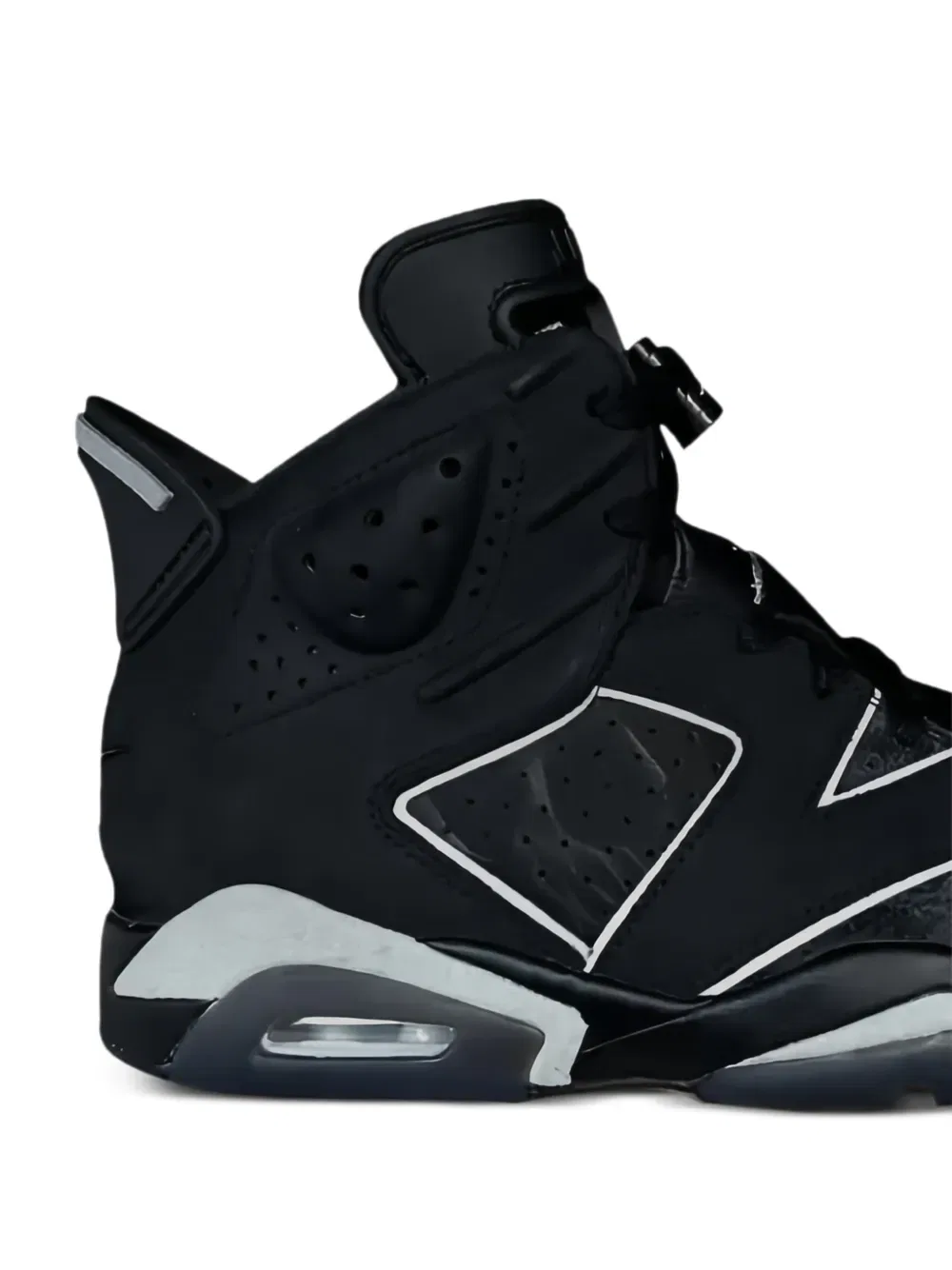 Кроссовки Air Jordan 6 Retro Jordan Kids, черный — фото 2