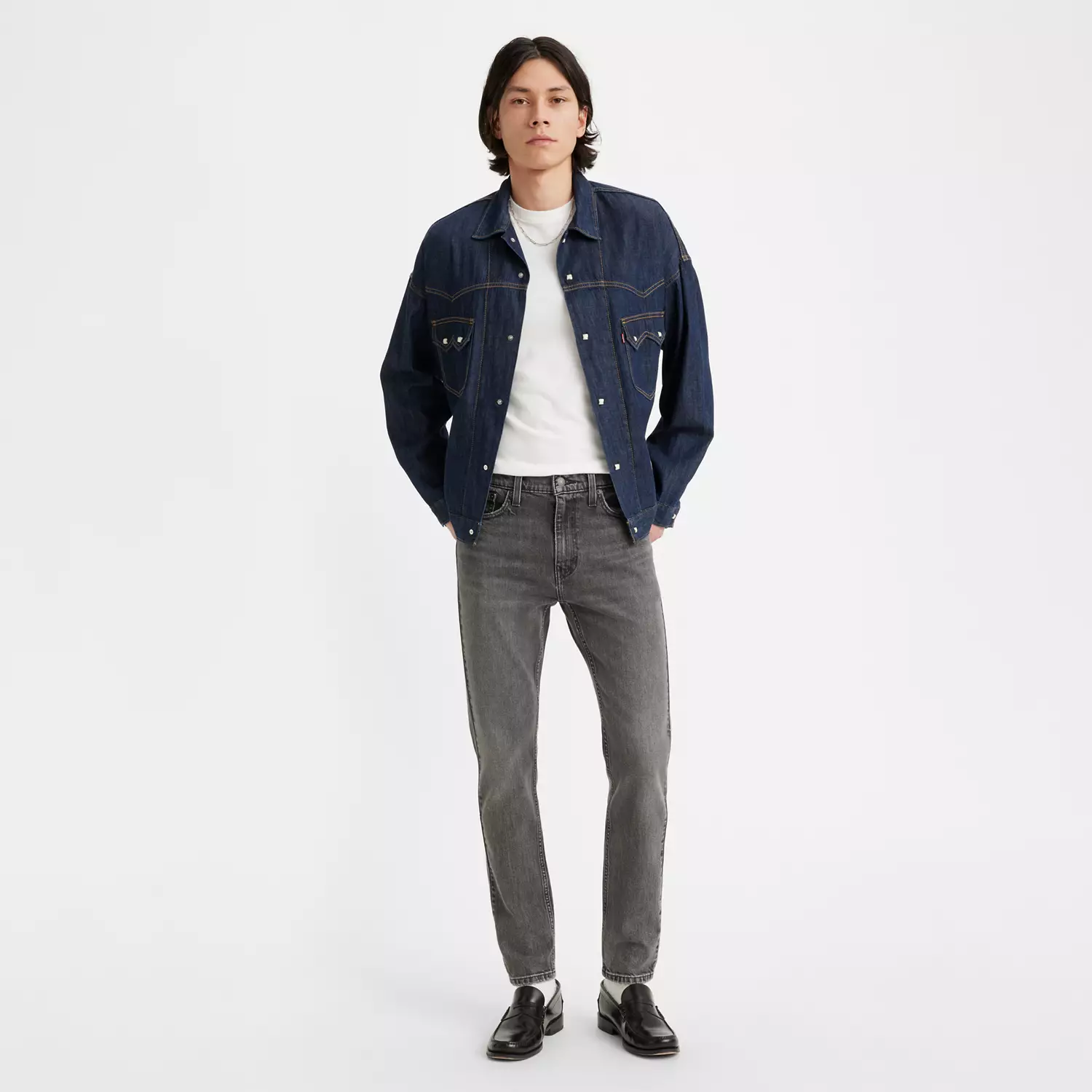 

Мужские джинсы скинни 510 Levi's, серый