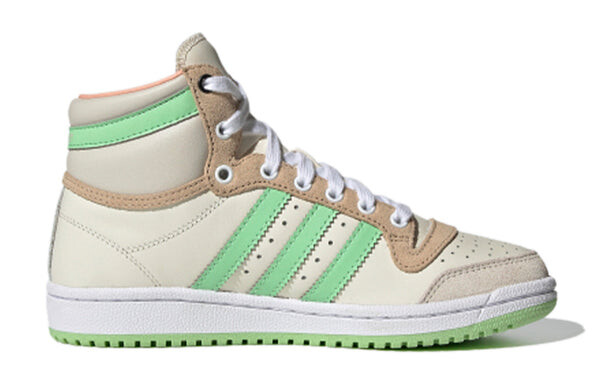 Кроссовки star wars x top ten high kids Adidas, бежевый — фото 2