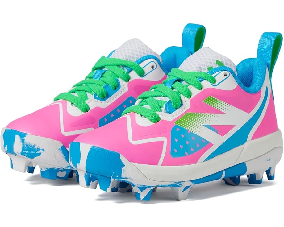 

Кроссовки New Balance Kids Romero Duo Rubber Molded, цвет Pink/Vibrant Sky