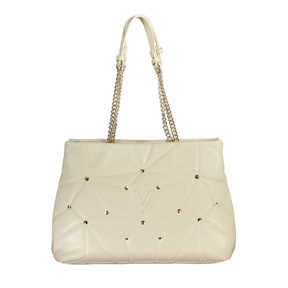 

Бежевая полиэтиленовая сумка Valentino Bags