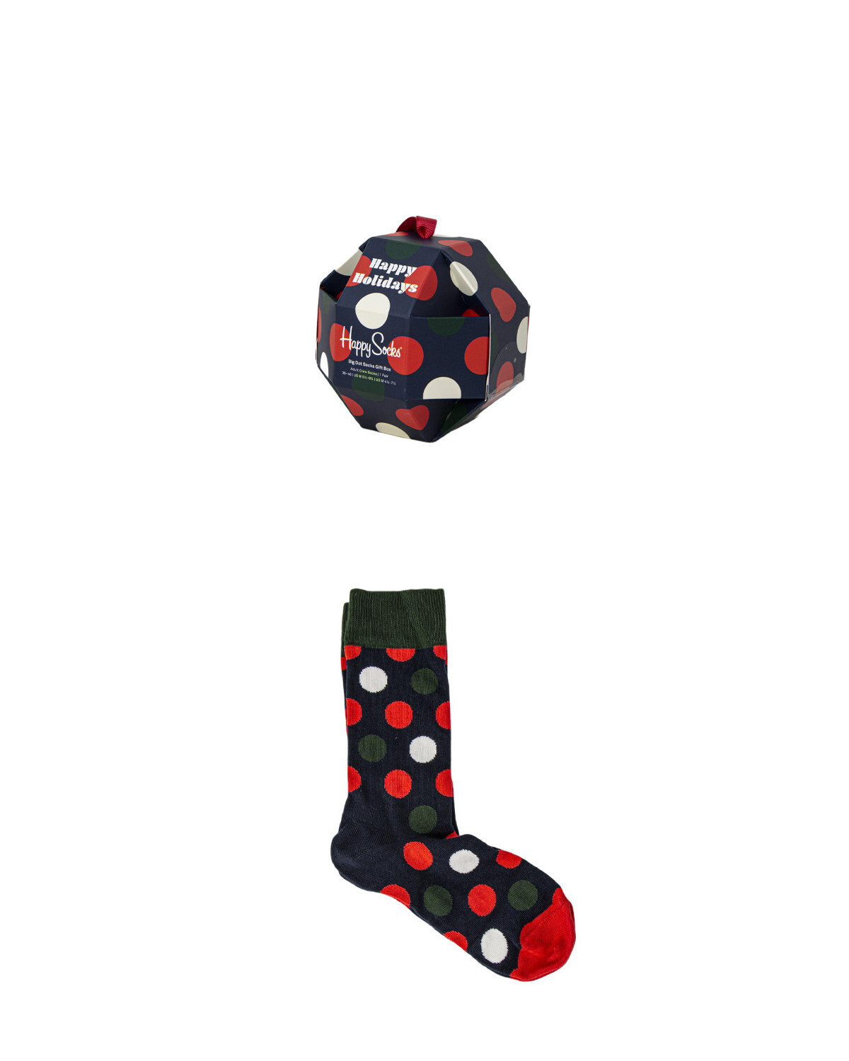 

Носки женские Happy Socks с принтом в горошек, мультиколор