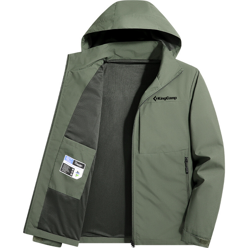 

Ветровка мужская Kingcamp, цвет Black (Fleece-Lined and Thickened)