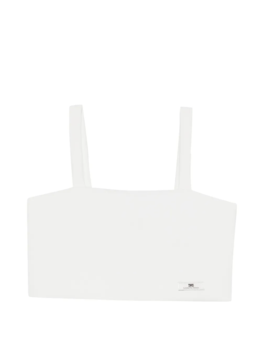 

Топ без рукавов Elisabetta Franchi La Mia Bambina, белый