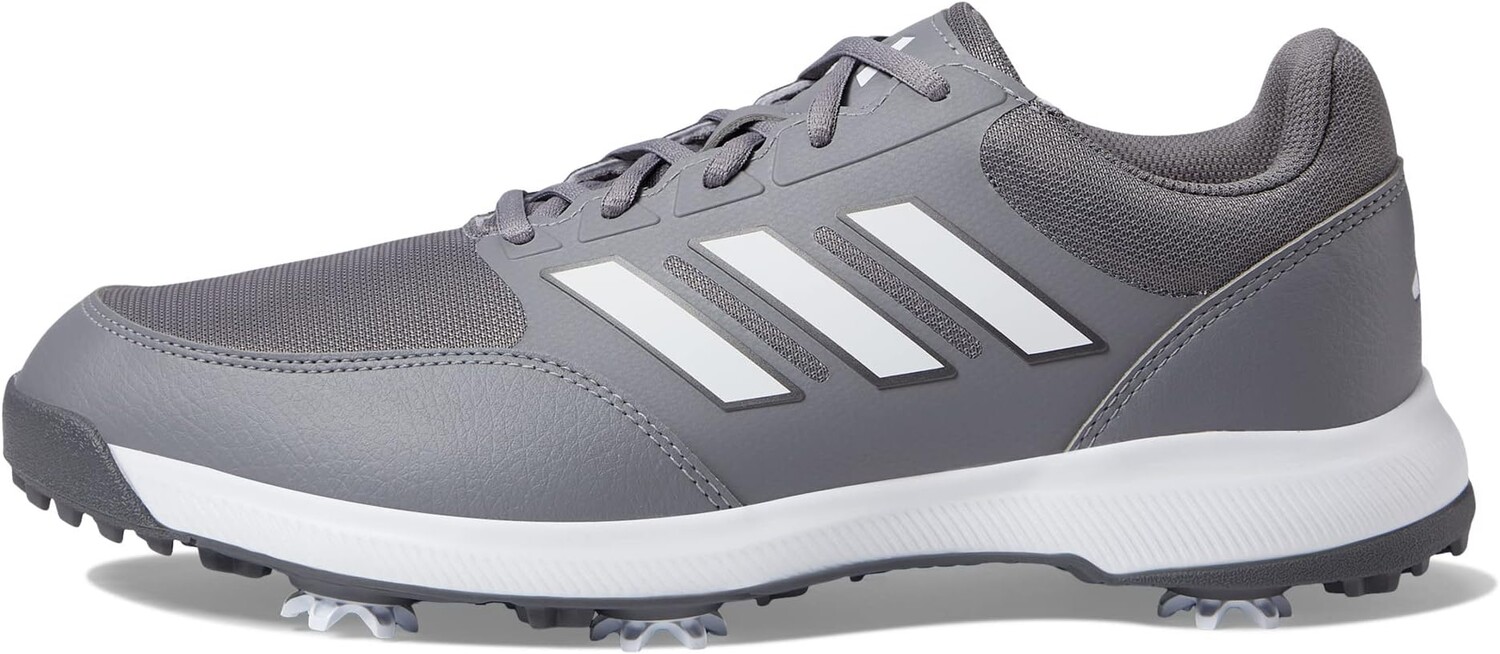 Кроссовки Tech Response 3.0 Golf Shoes adidas, цвет Grey Four/Footwear White/Grey Three — фото 4