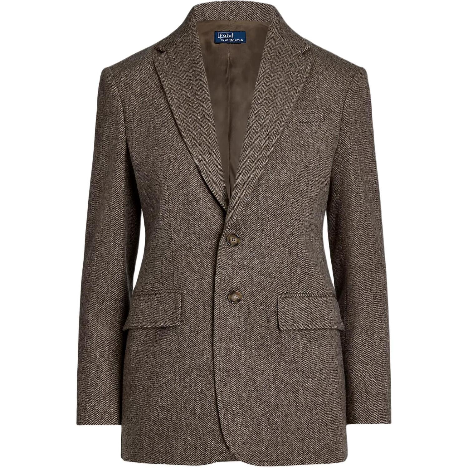 

Polo Ralph Lauren Женское коричневое пальто для делового костюма