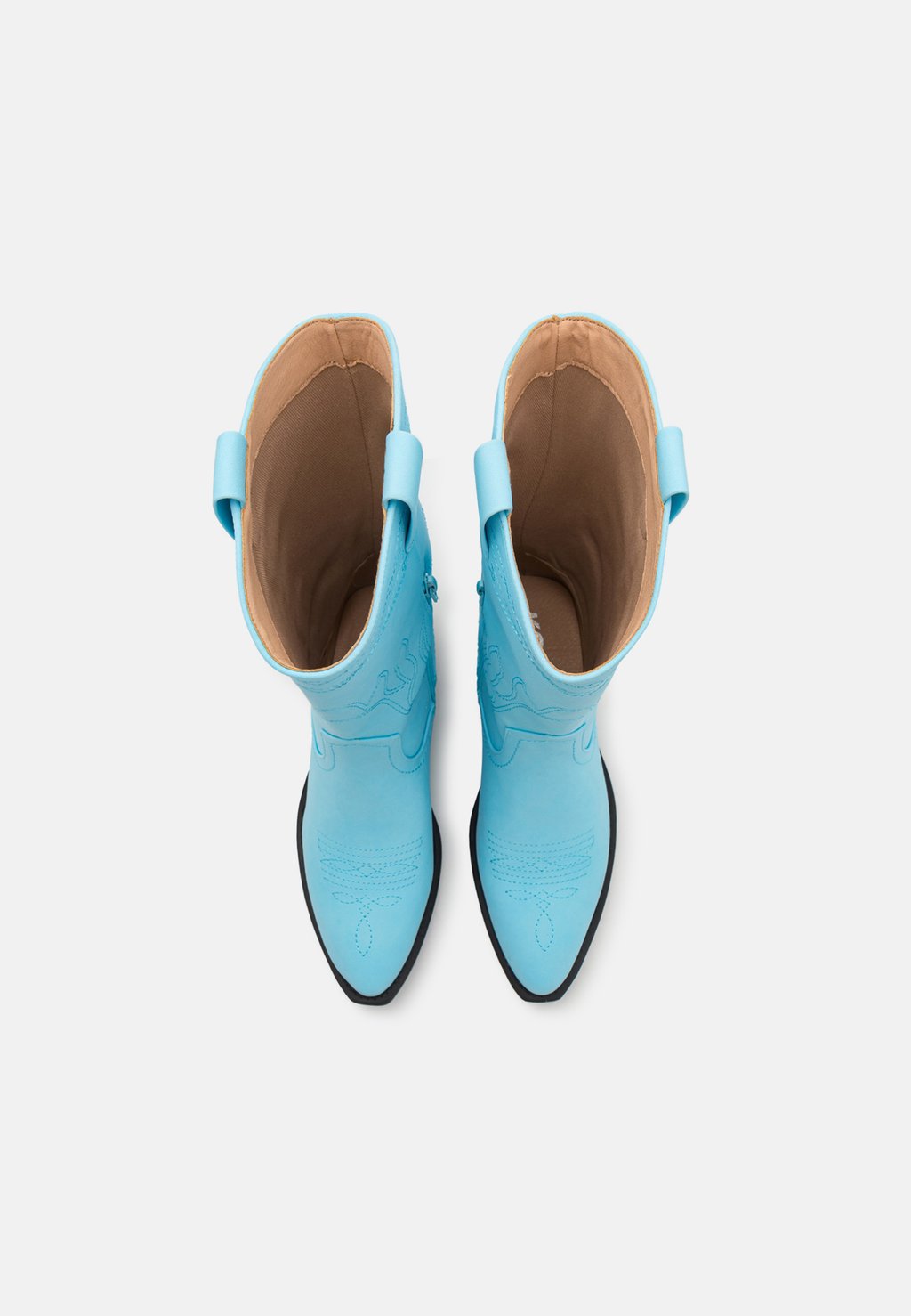 Ковбойские/байкерские сапоги SLINGSTAR Koi Footwear, светло-голубой