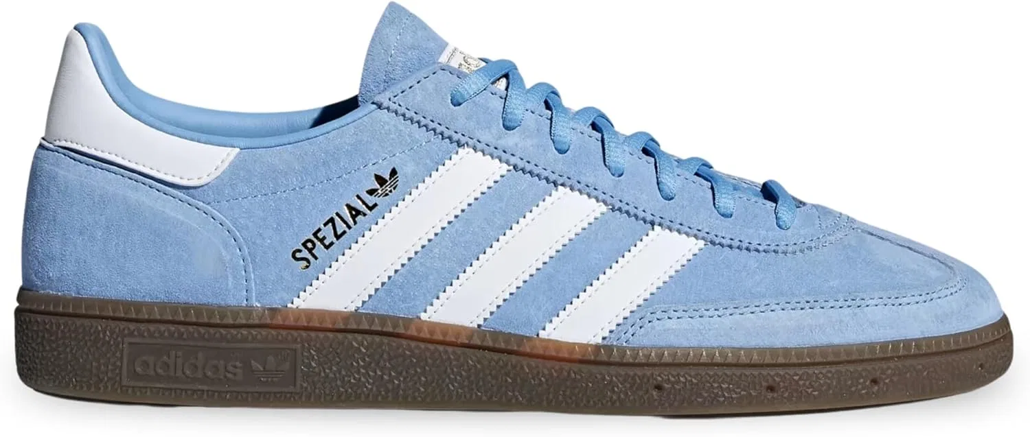 Мужские кроссовки Adidas для гандбола Spzl и фитнеса, Blue Light Blue Ftwr White Gum5 Light Blue Ftwr White Gum5 — фото 2