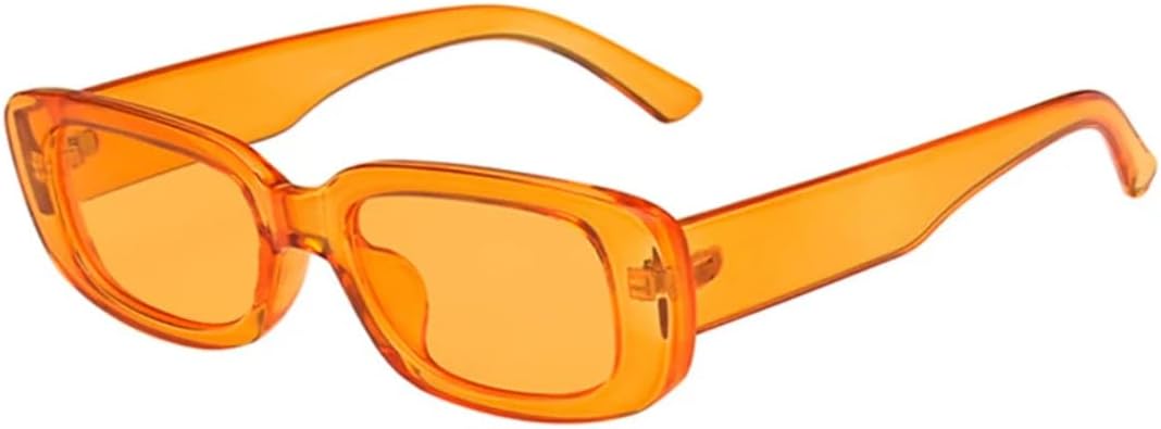 

Модные женские солнцезащитные очки маленького размера в конфетной оправе, мужские очки для путешествий, рыбалки, вождения, защита от УФ-излучения UV400 VVTWSSW, Orange Orange