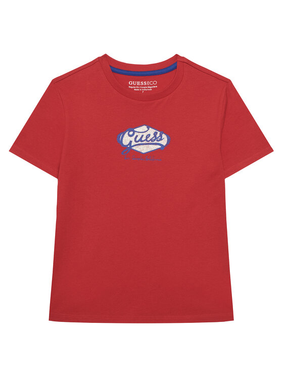 Футболка regular fit L6RI02 K8HM4 Guess, красный
