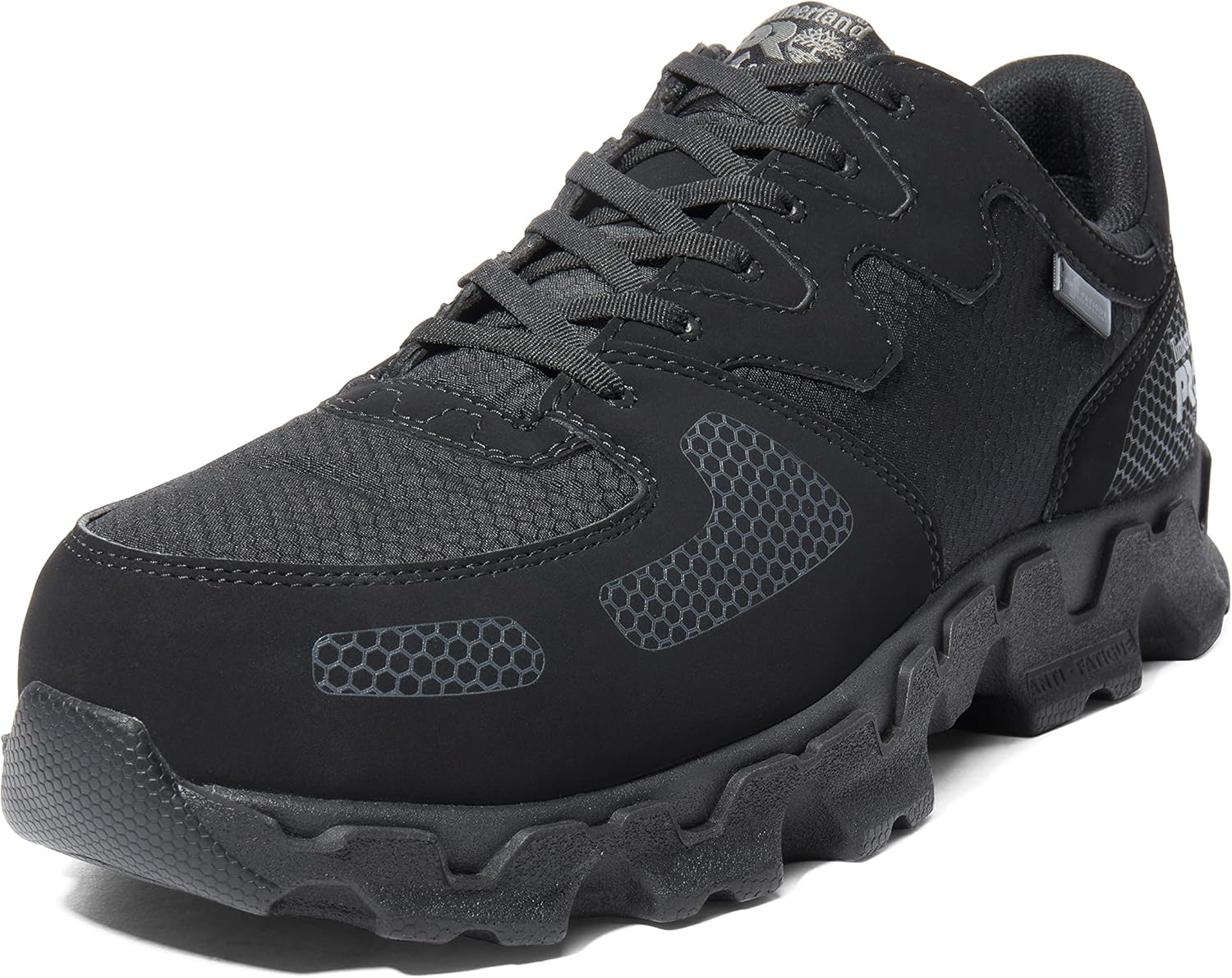 

Timberland PRO мужские промышленные ботинки Powertrain Alloy Toe ESD, Black Synthetic